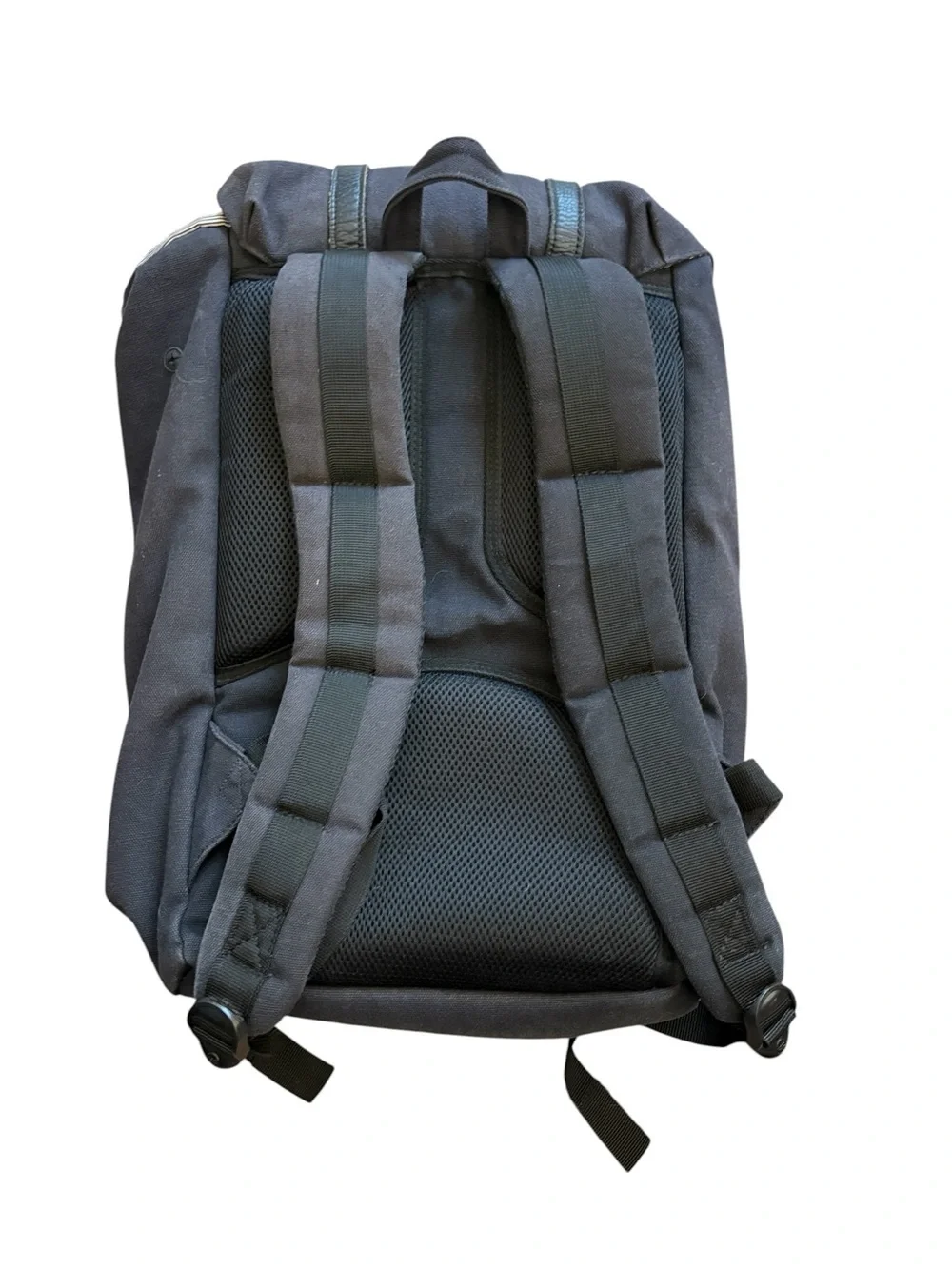 Herschel Supply Co Navy and Blue Little America Canvas Laptop Backpack